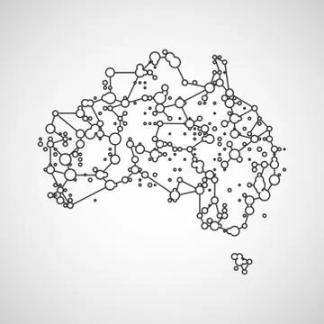 Technology image of Australia Stock Illustration