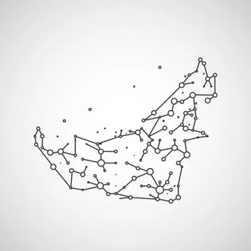 Technology image of United Arab Emirates Stock Illustration