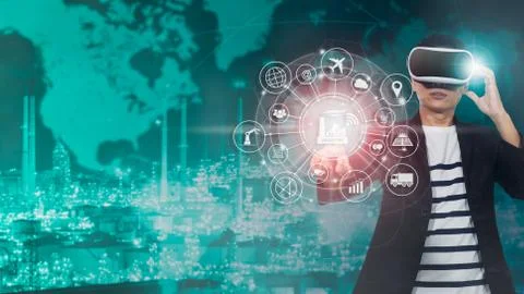 Technology industry. Stock Photos