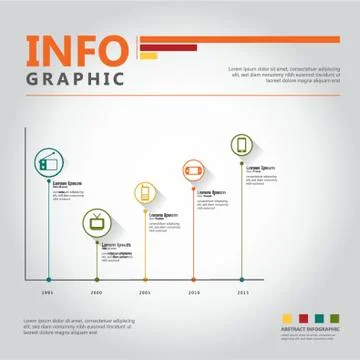 Technology Infographic Stock Illustration