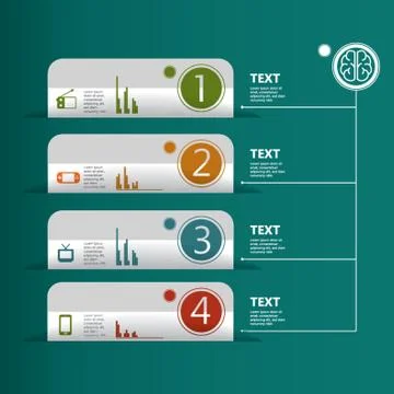 Technology Infographic イラスト素材