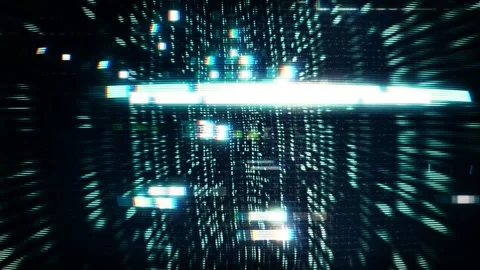 Technology Information, Cyber Security Hacking System, Technology Background 動画素材 299691288