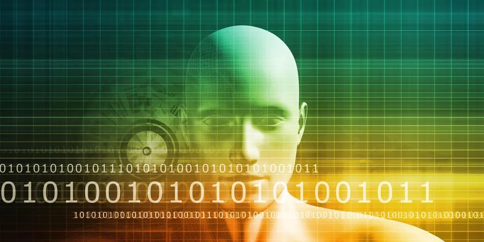 Technology Infrastructure 스톡 일러스트
