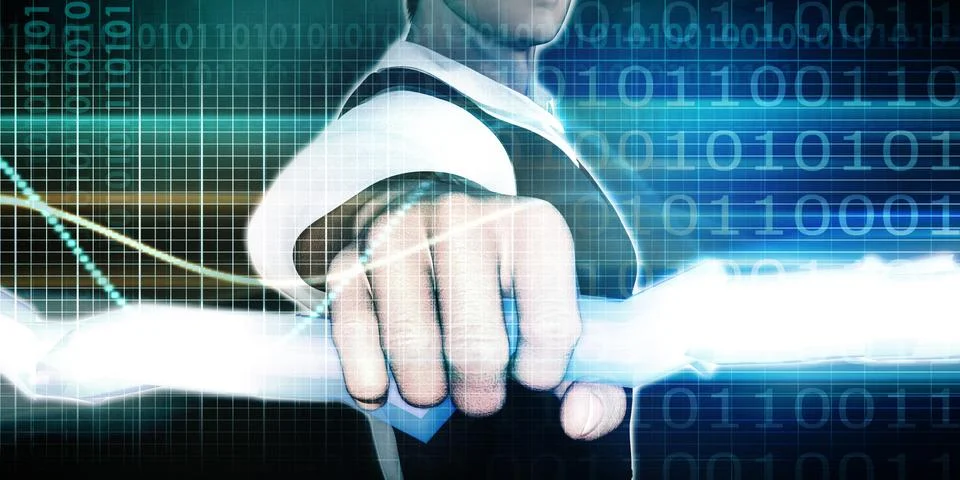 Technology Infrastructure Stock Illustration