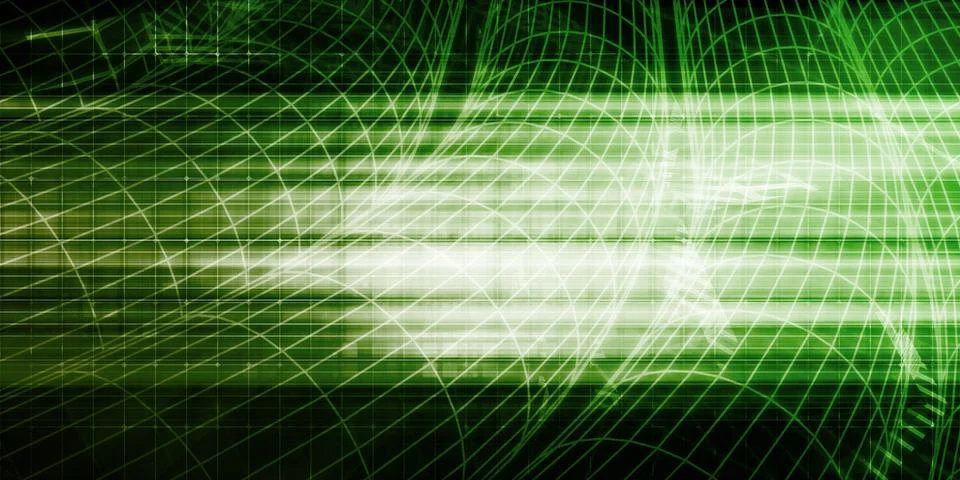 Technology Infrastructure 스톡 일러스트