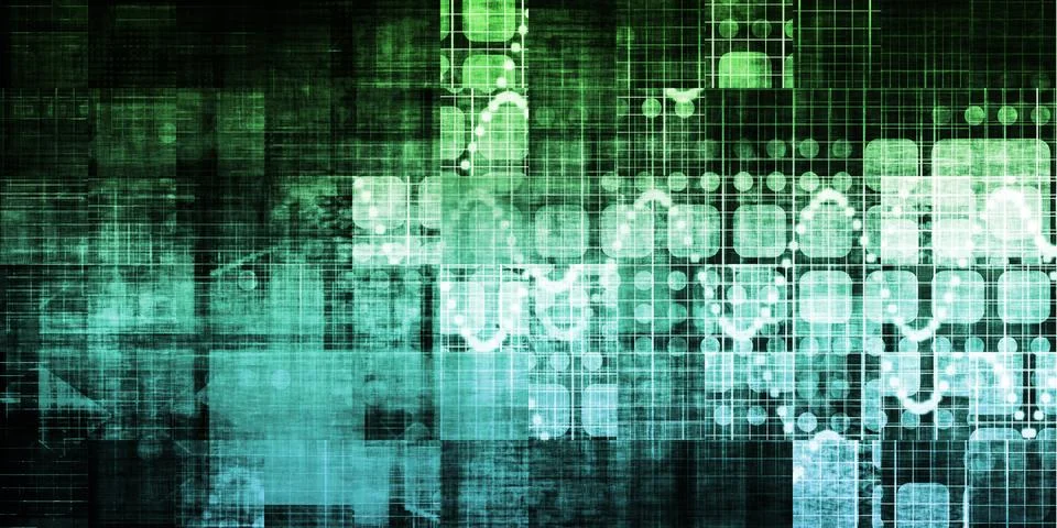 Technology Infrastructure Stock Illustration