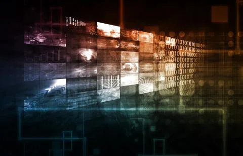 Technology Infrastructure Foto stock