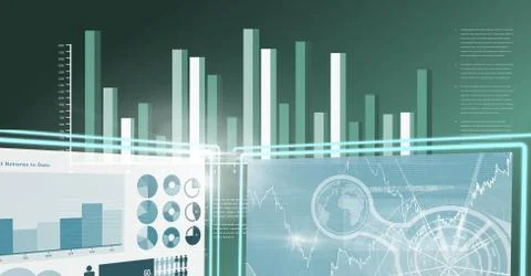 Technology interface panels Illustrazione stock gratuita