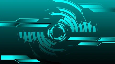 Technology interface template design elements vector イラスト素材