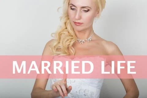 Technology, internet and networking concept. Beautiful bride in fashion wedding Stock Photos