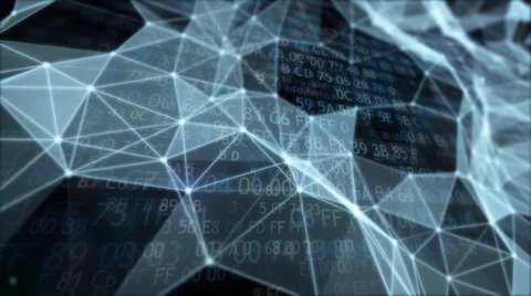 Technology Internet connection data. Data protection 86. Video stock 101196424