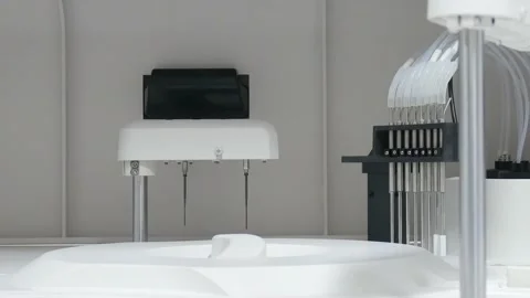 Technology laboratory footage. Stock Footage 239833709