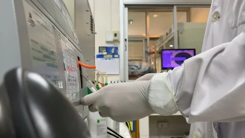 Technology laboratory testing. Stock Footage 212580547