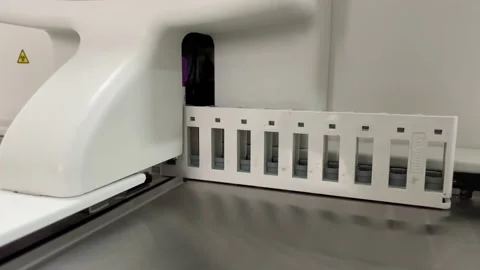 Technology laboratory testing. Stock Footage 212580558