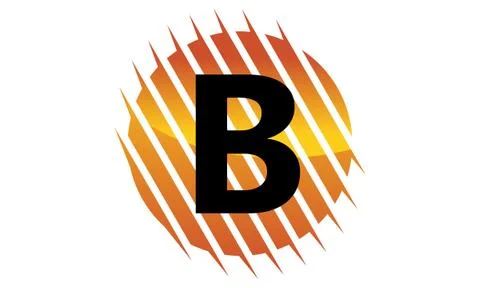 Technology Letter B Stock-Illustration