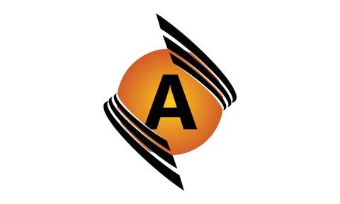 Technology Letter A Stock-Illustration