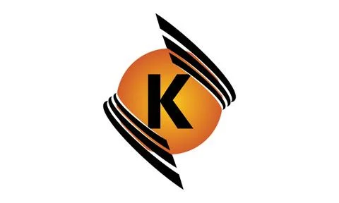 Technology Letter K Stock-Illustration