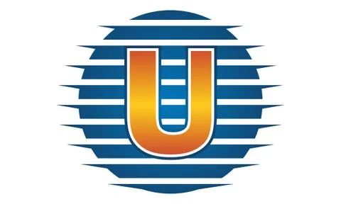 Technology Letter U Stock-Illustration