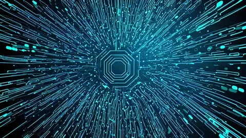 Technology light speed 스톡 동영상 308246506