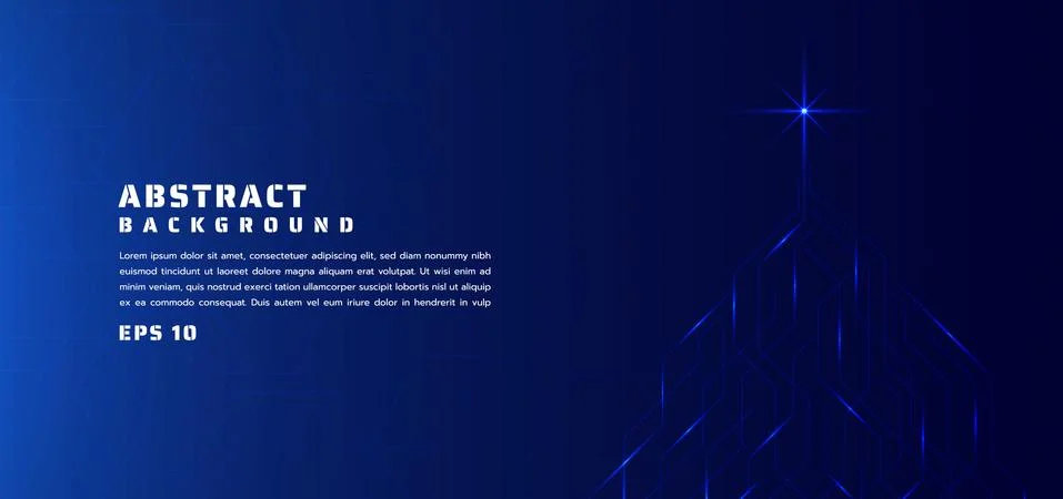 Technology line design light data flow abstract background Stock Illustration