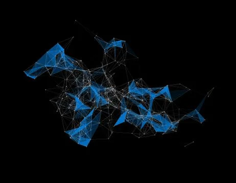 Technology line texture, internet data transmission Illustrazione stock
