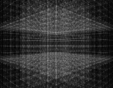 Technology line texture, internet data transmission Stock Illustration