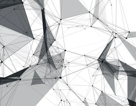 Technology line texture, internet data transmission Stock Illustration