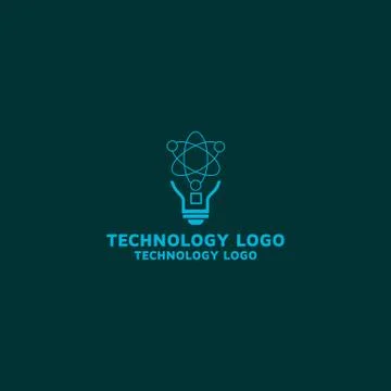 Technology Logo design template idea Stock Illustration