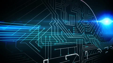 Technology Logo Extrude - AE Version 5 스톡 After Effects