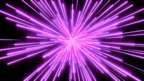 Technology Loop line futuristic speed of light in galaxy motion background. Stock Footage 113136470