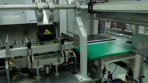 Technology Machine, on the Medical Enterprise, the Machine Creates the Product Video stock 72783523