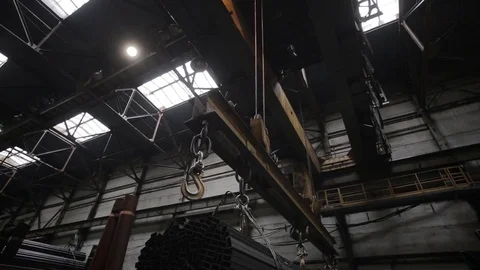 The technology of making pipes. Video stock 81597599