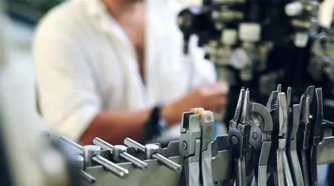 Technology. Man repairing motor Stock Footage 11884228