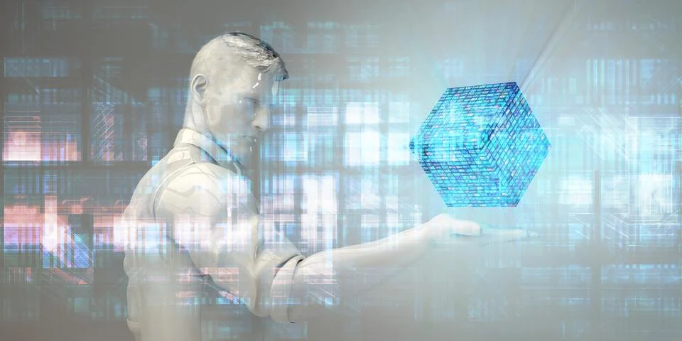 Technology Management Stock Illustration