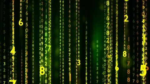 Technology Matrix Data Stock Footage 97403461