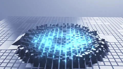 Technology Matrix Stock Footage 247953635