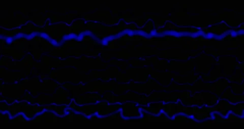 Technology medicine cadiogram Abstract blue background with technology 3d lines. Stock Footage 162624060