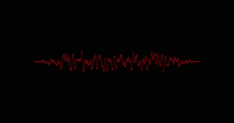 Technology medicine cadiogram Abstract red background with technology 3d lines. Stock Footage 171875974