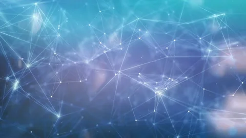 Technology Mesh Plexus Motion, Glowing Lines Network Connections 動画素材 283666213