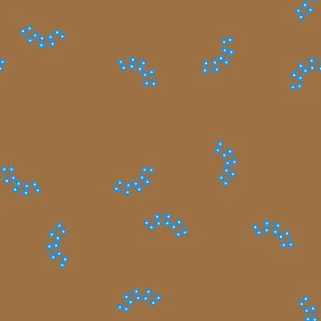 Technology molecular structure vector seamless pattern Illustrazione stock