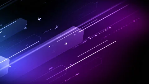 Technology motion background with digital data flow. 動画素材 136560311