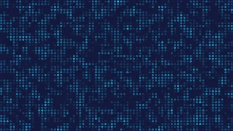 Technology navy blue background loop animation Stock Footage 297711352