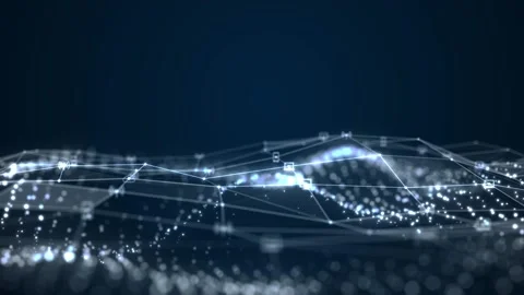 Technology Network Background Concept. Digital, Communication And Technology Video stock 139582264