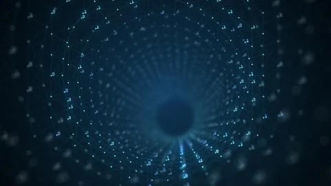 Technology Network Background Concept. Stock-Illustration