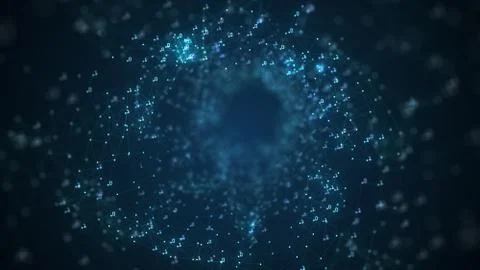 Technology Network Background Concept. Stock Illustration