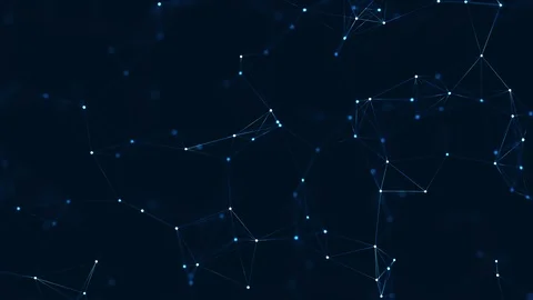 Technology Network Background. Stock Footage 114353020