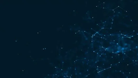 Technology Network Background. Illustrazione stock