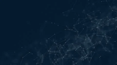 Technology Network Background. Stock Illustration