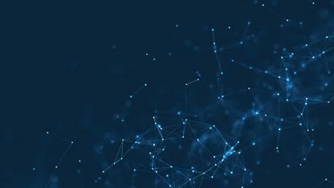 Technology Network Background. Stock-Illustration