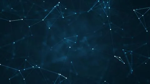 Technology Network Background. Illustrazione stock